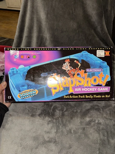 Vintage SLAPSHOT Red Electronic Air Hockey Game Air-Flow Arcade  PARTS ONLY