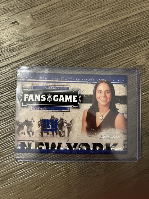 Sue Bird 2005 Playoff Prestige Fans of the Game  New York Giants Storm