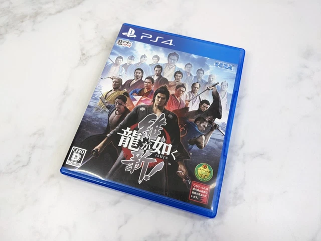 Ryu Ga Gotoku Ishin Yakuza PS4 Japan Import Sony PlayStation 4 SEGA