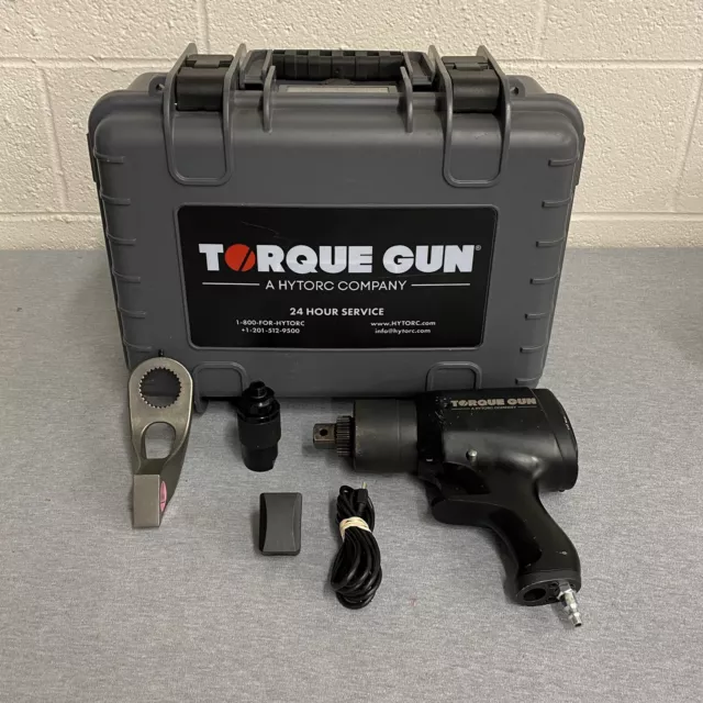 Hytorc JGUN-D1 Digital Pneumatic Torque Gun. w/ Case