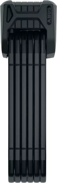 ABUS Bordo Granit X Plus 6500/110, bloqueo de llave, negro