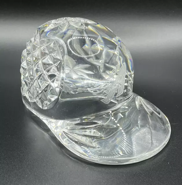 Waterford Ireland Crystal Baseball Hat Cap Paperweight Figurine As Angels U17