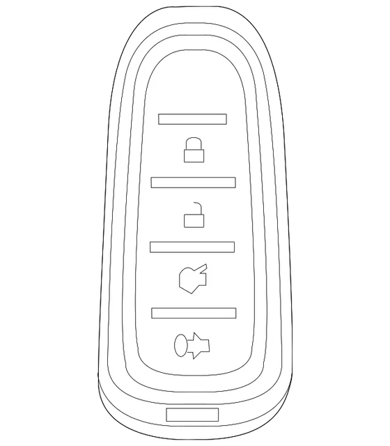 Genuine Ford Transmitter GB5Z-15K601-C