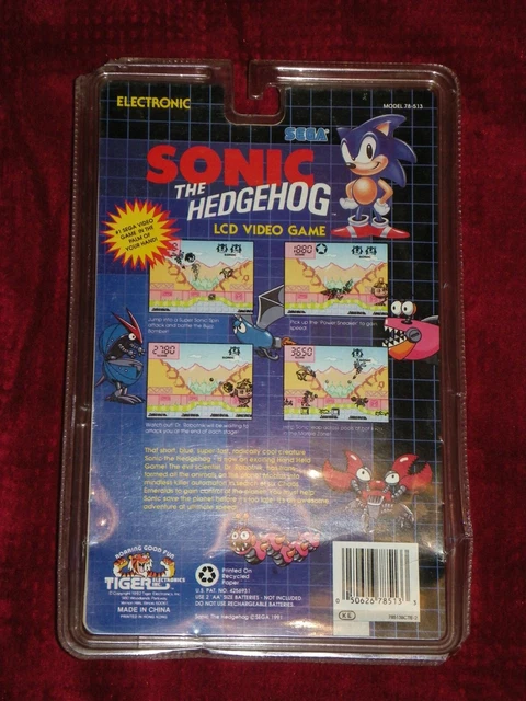 Jeu électronique Sonic R Tiger - Neuf Sous Blister Rigide