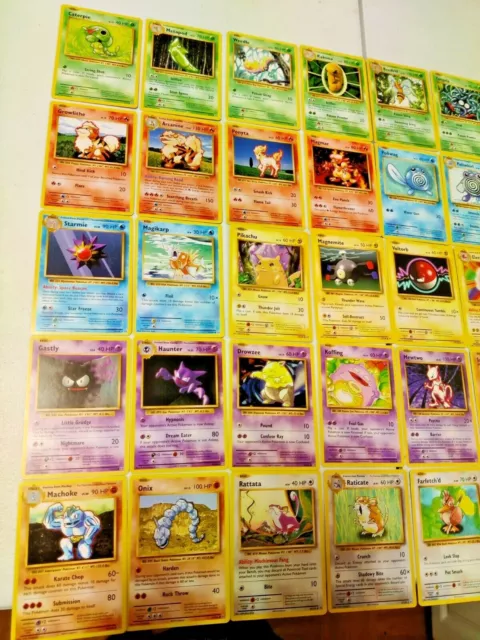 Pokemon XY Evolutions Complete All Commons Uncommons Non Holo Rare's 60 Card Set