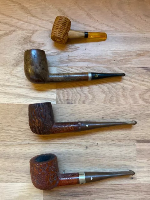 Lot of 4 vintage pipes 