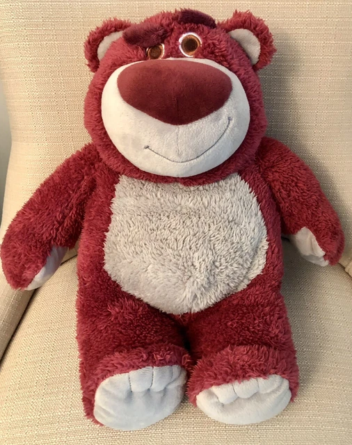 DISNEY PIXAR TOY Story 3 LOTSO HUGGIN Bear Strawberry Scented Stuffed