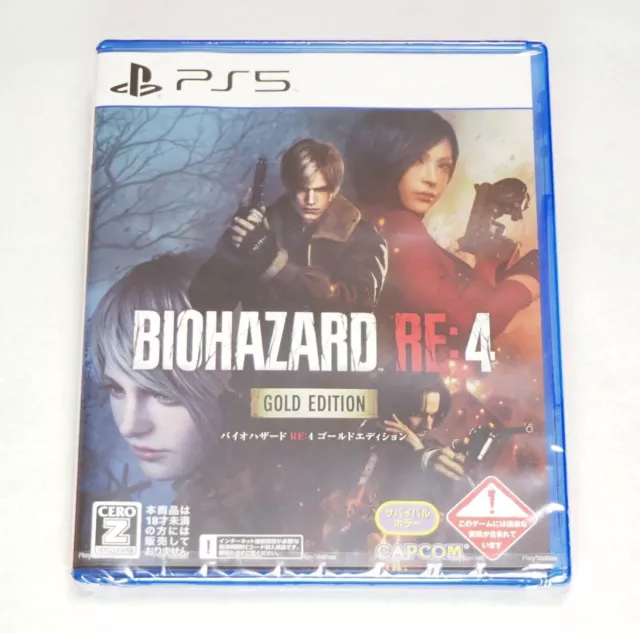 BioHazard RE: 4 Gold Edition PS5 (Sony PlayStation 5) Japan Version