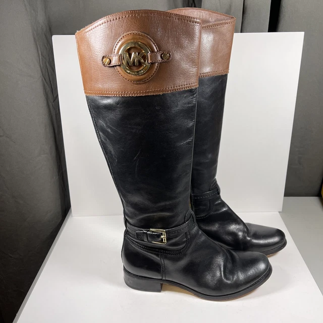 Mk two tone boots sales