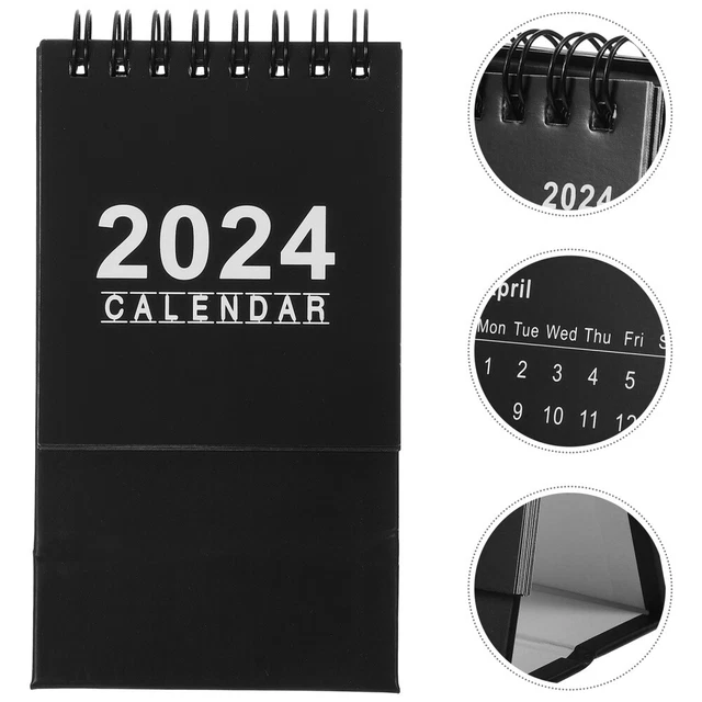OFFICE DESK CALENDAR Small 2024 Calendar Office Table Calendar Binding