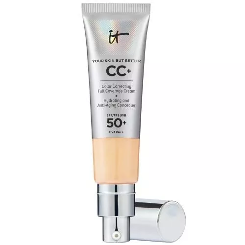 IT CC Color Correcting Cream SPF 50+ Your Skin But Better Light Medium New 32ml