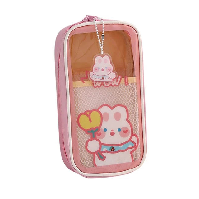 Japanisches FedermäPpchen, Transparent, GroßE KapazitäT, SchüLer-FedermäPpc F3M3