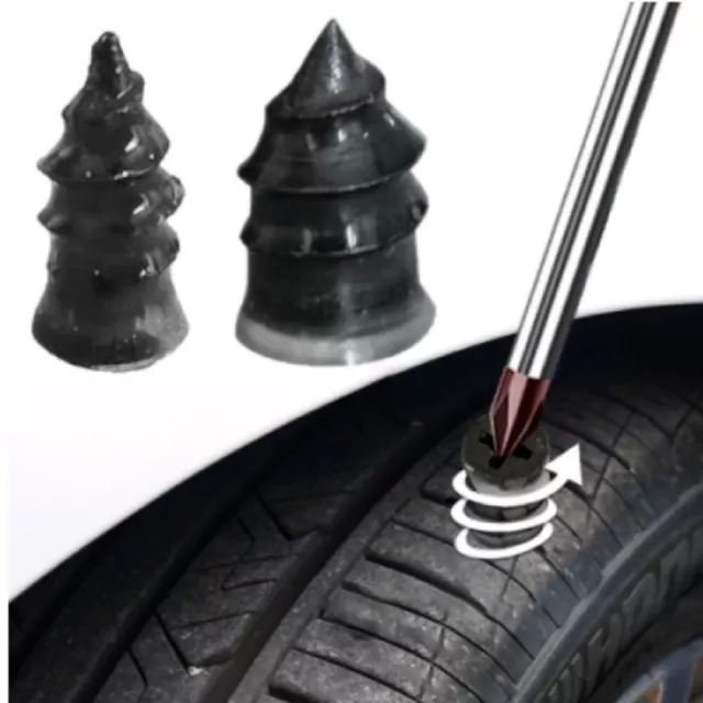 Vacuum Tyre Repair Nail Car Trucks Tire Puncture Repair Tubeless Rubber Nails