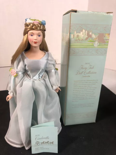 Avon Fairy Tale Doll Collection Little Red Riding Hood & Cinderella