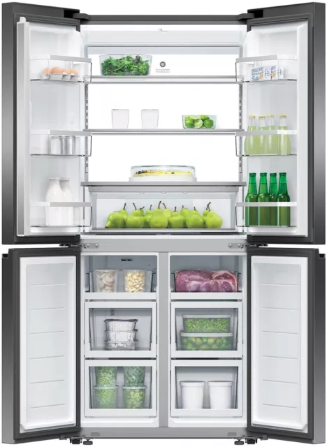 Fisher & Paykel 498L Quad Door Refrigerator RF500QNB1 | Greater Sydney Only 3