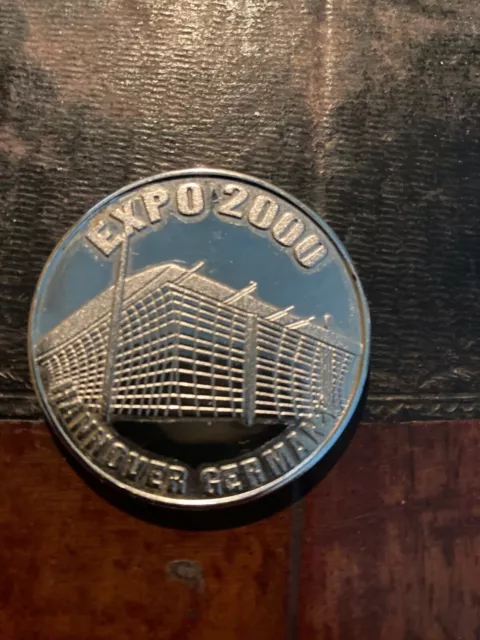 Medaille Weltausstellung Expo 2000 Hannover