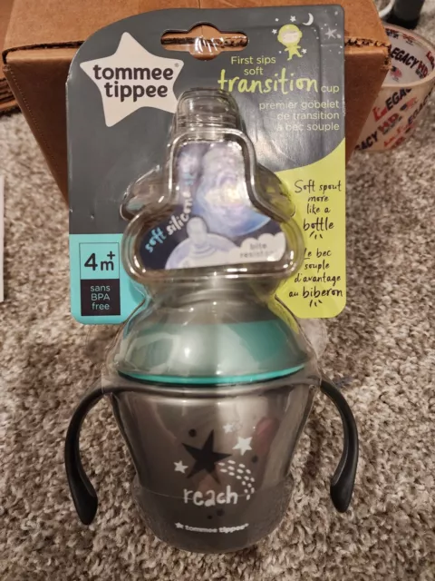 Tommee Tippee Sip Transition  Cup with Handles 4m+, 5oz