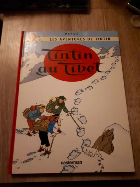  BD : Les aventures de Tintin,   tintin au tibet  / 1966  imprimé Belgique