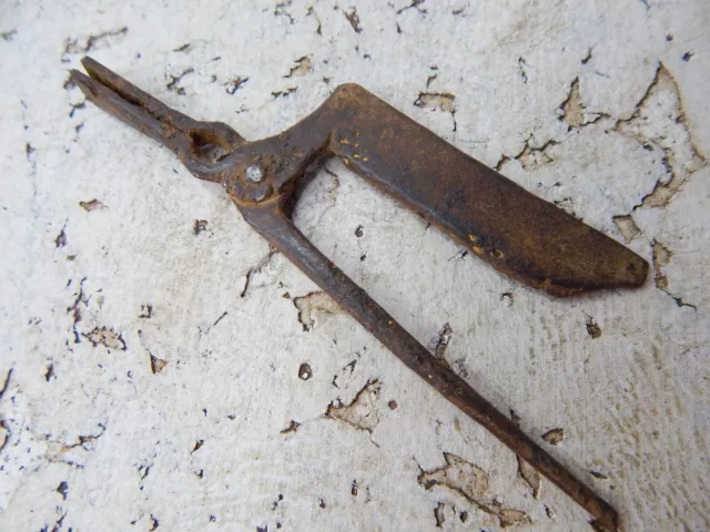 Ancient iron artifact 9 - 10 century Viking Age, Medieval handforged tool
