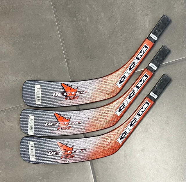 3 X CCM Vector V120 Recchi Jr Replacement Blade Left Hand Stick 60.00