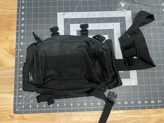 Tactical Shoulder Bag Fanny Pack Convertipack Black or Coyote Rothco