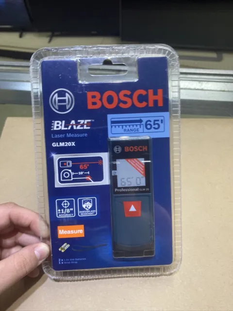 Bosch Blaze GLM 20 X 65ft Laser Measure BRAND NEW