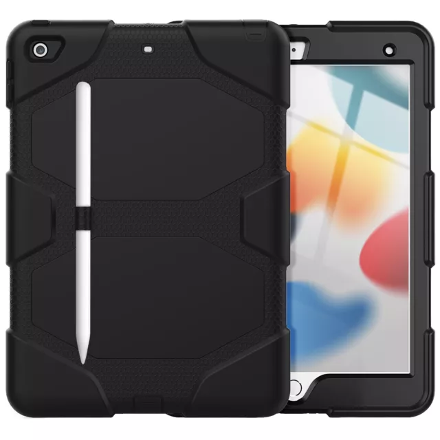 3in1 Pochette Protectrice Protection D'Écran Trépied pour Apple IPAD Mini 6 2021