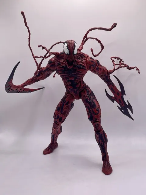 Marvel Carnage Figure Diamond Select Disney Store Exclusive Toy W/Accessories