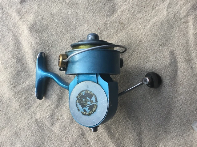 ALTE ANGELROLLE DDR Mller Stabil Rostock old fishing reel Stationrrolle  selten EUR 51,00 - PicClick DE