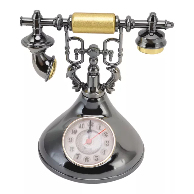 Retro Telephone Clock Antique Old Fashioned Telephone Design(YF020-1) YS HG