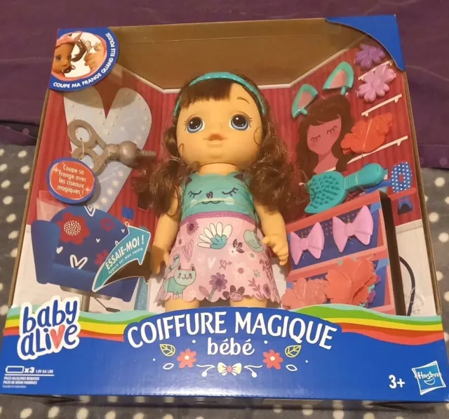 poupee neuve baby alive  coiffure magique bebe coupe ma frange. 2