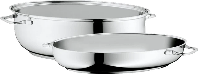 WMF Extrabräter 38 cm oval Gänsebräter Induktion