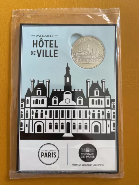 Monnaie De Paris Hôtel De Ville Piece 10 Euros Argent Neuve Scellée