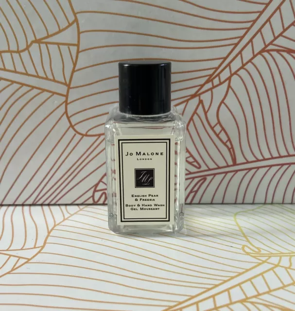 Jo Malone English Pear & Freesia Body & Hand Wash 15ml Travel Size Brand New