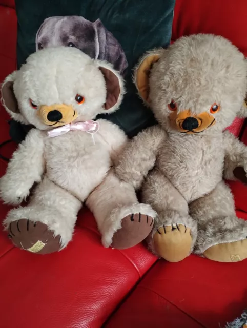 Vintage Merrythought Cheeky Bears Mr & Mrs