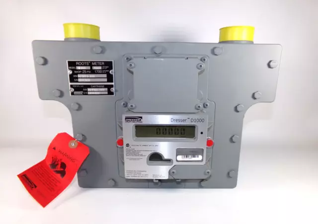 NEW Dresser Natural Gas Solutions, Series D1000 D Rotary Meter, I062115-010