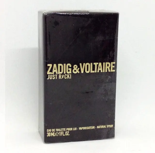 Zadig & Voltaire  JUST ROCK! pour lui 30 ml eau de toilette 1 Fl. Oz. EDT spray