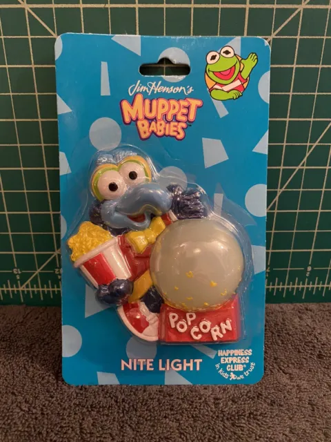 Vintage Jim Henson Muppet Babies Gonzo Night Light Happiness Express Nite Rare