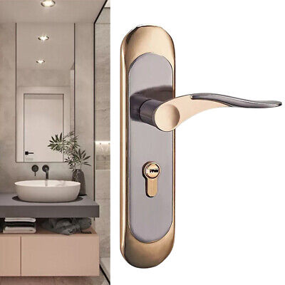 Exterior Entry Security Door Lock Lever Handle Lock Privacy Mortise Hardware Set
