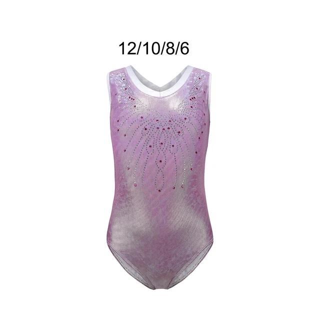 Body da ginnastica per ragazze, body atletici per ragazze Abbigliamento sportivo