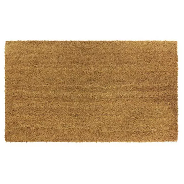 Heavy Duty Natural COIR Coconut Lobby Foyer Entrance Door Mat Matting 70 x 40cm