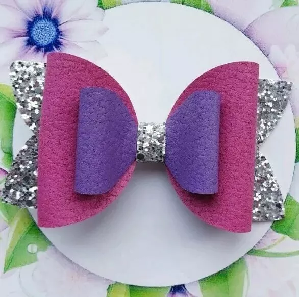 3 inch Plastic Hair bow template double loop Bow make your own hair bows