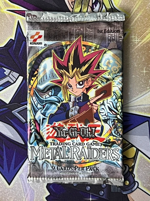 YU-GI-OH METAL RAIDERS 1st Edition Booster Pack Factory Sealed NA Print ??150.00 - PicClick UK