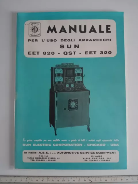 Sun Apparecchio Elettronico Motori Copia Manuale Uso Engine Motoren