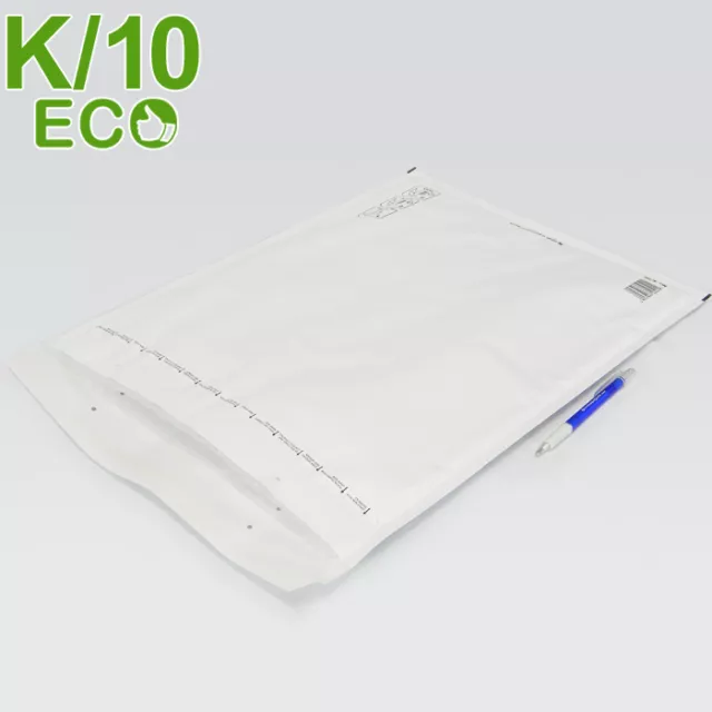 Lot de 50 enveloppes à bulles ECO K/10 format 345x470 mm