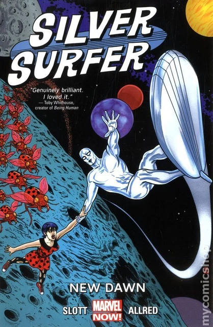 Silver Surfer TPB #1-1ST FN 2014 Stock Image
