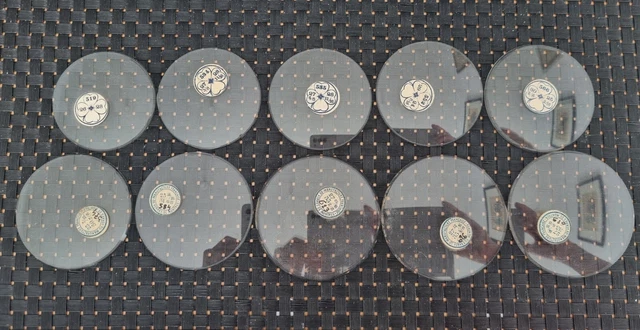 Lot De Verres De Montre Et Goussets Horlogerie - Tailles 321 à 329 - Occasion