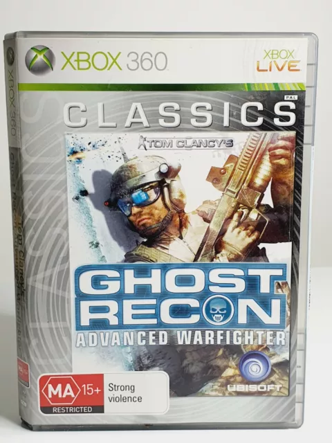 Ghost Recon Advanced Warfighter Tom Clancys Microsoft Xbox 360 Video Game