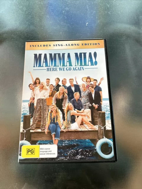 Mamma Mia-Here We Go Again! (DVD, 2018)