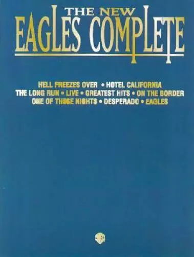 Eagles Get Over It Sheet Music Notes, Chords